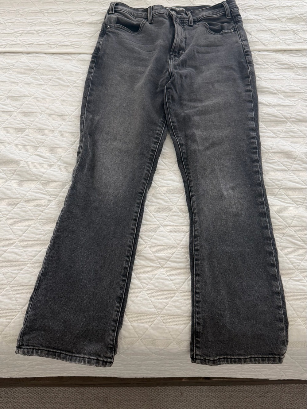 We The Free Women's Washed Black Straight-Leg Jeans